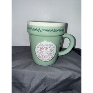Mug Worlds Best Grandma  Mint Green Pre Owned